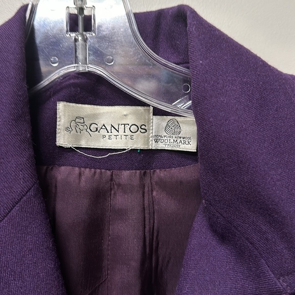 Gantos wool purple jacket or blazer - Picture 2 of 4
